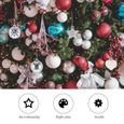 1 Set Christmas Tree Pendants Topper Star Decorative Hanging Ornament boule de noel - decoration de sapin decoration de noel-2