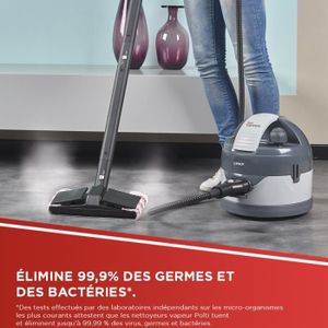 Nettoyeur Vapeur Polti Vaporetto PRO 95 Turbo Flexi Vert - Très Bon état Avec Accessoires