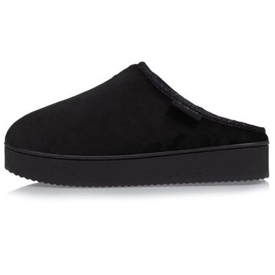 Chaussons Ballerines Isotoner Femme - Semelle à Mémoire De Forme Ultra-Souple, Velours Doux, Lavables Machine