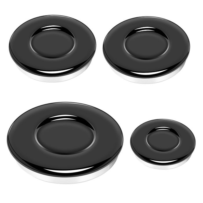 Couvercle De Brûleur à Gaz Concave/plat - En Fer - Pour Cuisinière Gaz - Répartition Uniforme De La Chaleur - 3