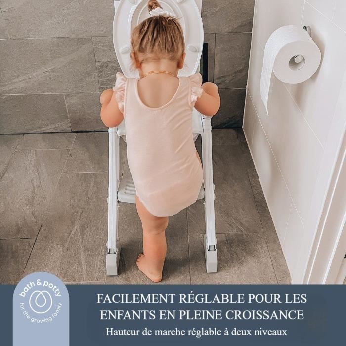 Réducteur de WC - DREAMBABY - STEP-UP - Siège d'apprentissage de la ...