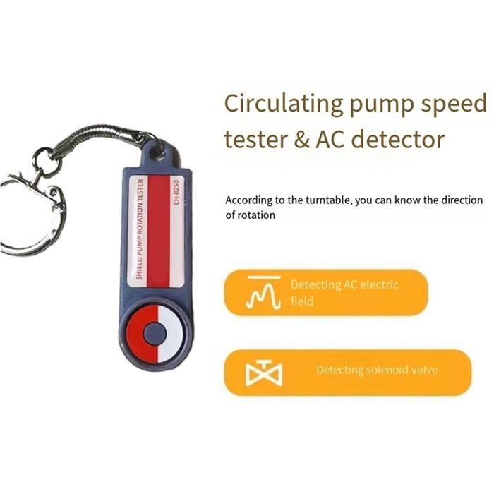 Testeur De Rotation Pour Pompe De Circulation Chauffage - Détecteur AC, Vérifie Aussi électrovannes Brûleur à Huile - 9