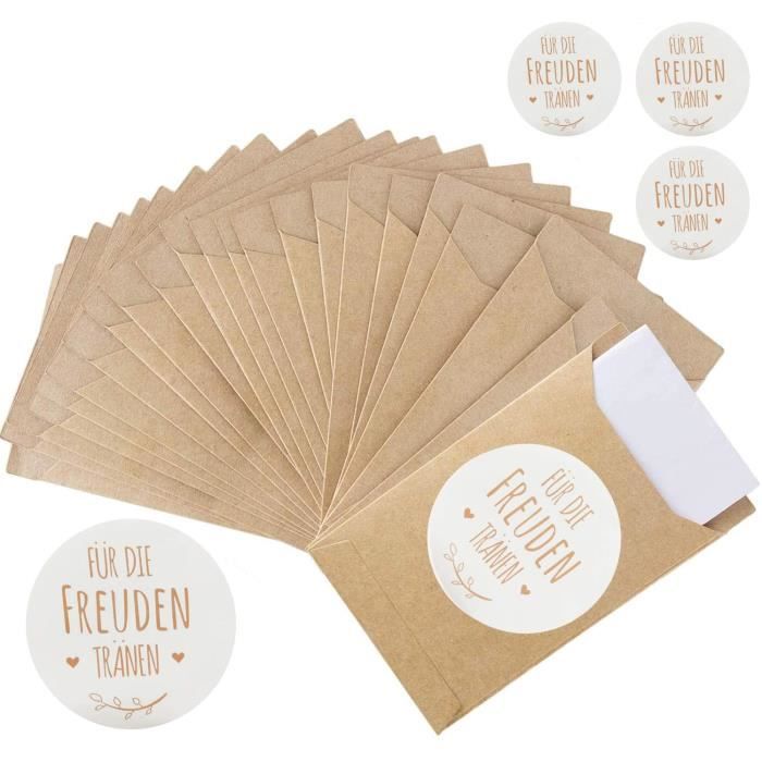 10 Pièces Mini Enveloppes Classiques En Papier Kraft Blanc - Temu Belgium