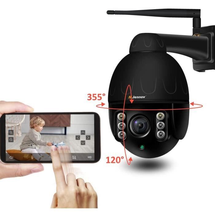 Caméra Dôme Extérieur 360 Wifi l Camera-Optiqua