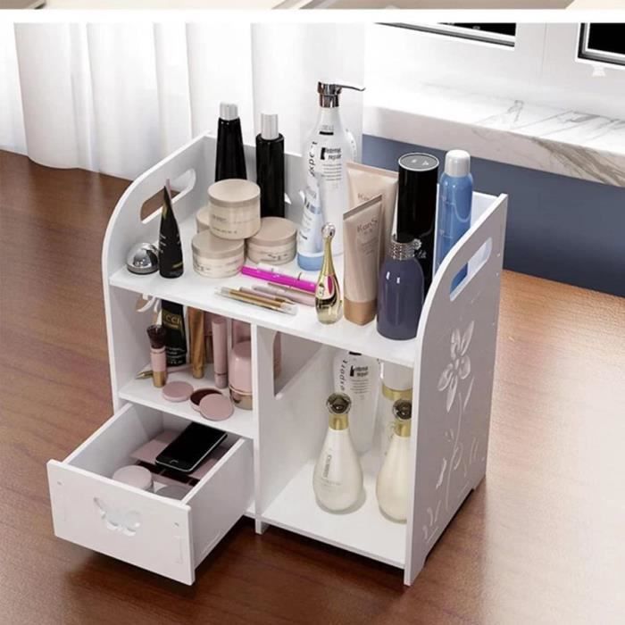 LEcylankEr Rangement Maquillage Oangement Maquillage avec Tiroirs Rangement Maquillage Organisateur Organiseur de Naquillage Boîte de Rangement avec Tiroirs (30 x 26 x 16 cm