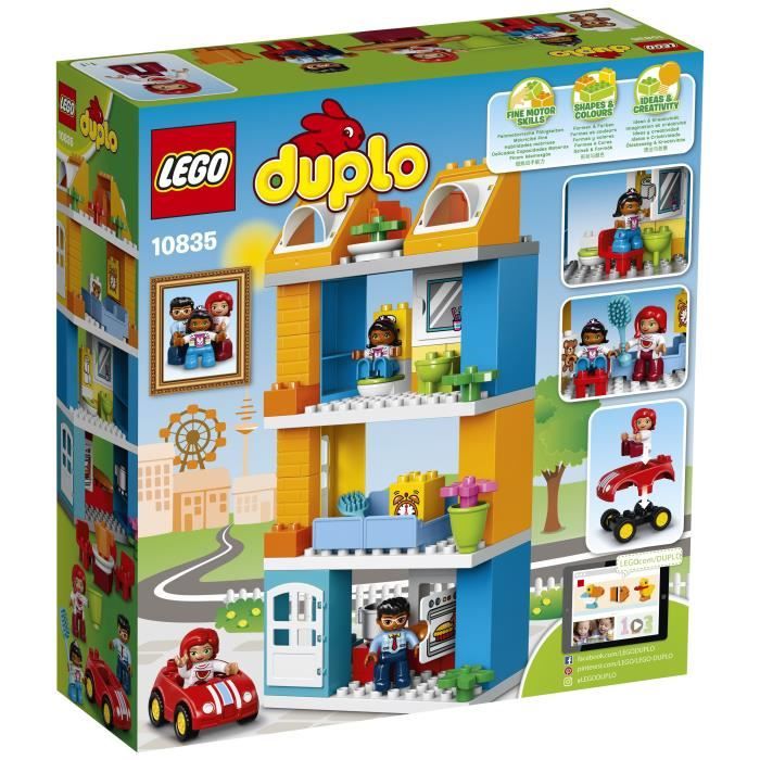 LEGO DUPLO La Maison de Famille Ville 69 pi ces Mixte