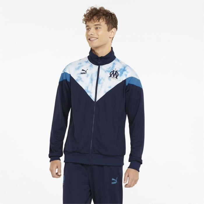 Veste de surv tement Olympique de Marseille Om Iconic Mcs Mesh