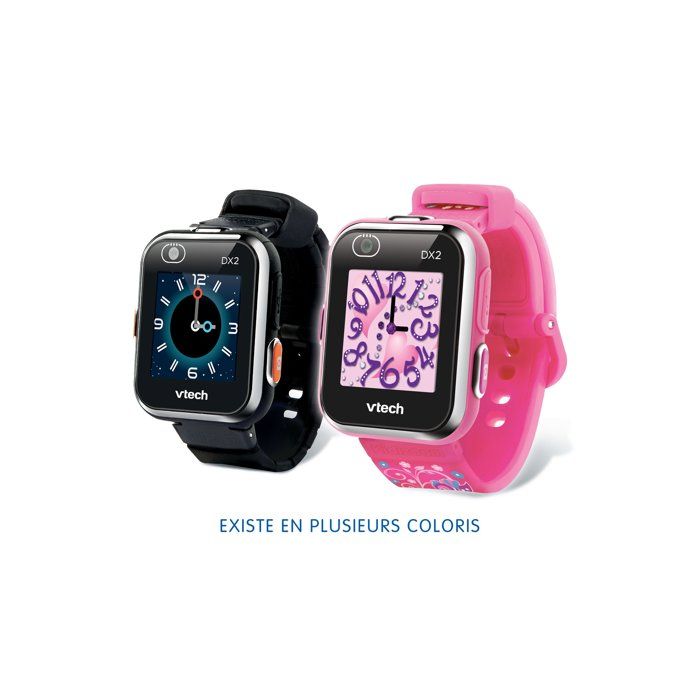 VTech - KidiZoom SmartWatch DX4 Noire - Montre Digitale Enfant 16 en 1