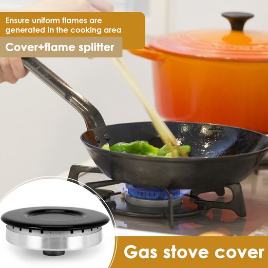 Chapeau De Brûleur Grand Format WB29K10024 Pour Cuisinière à Gaz GE - 8.9 Cm, Fonte émaillée, Remplacement Facile