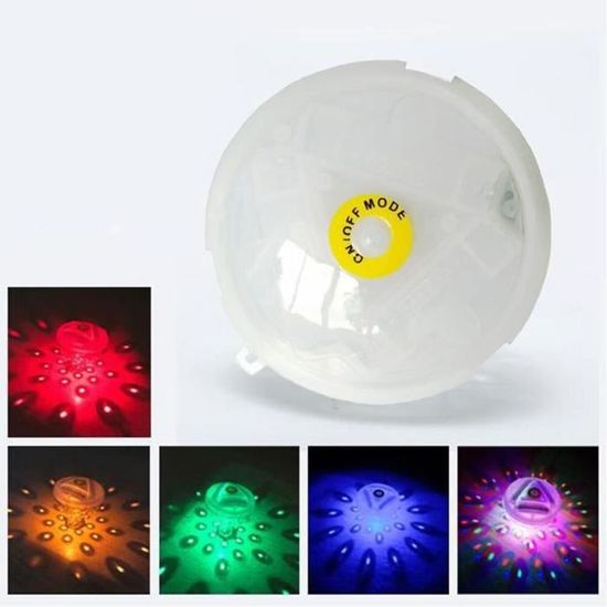 Lampe De Piscine LED Submersible Étanche - Lumière RVB Flottante, Projecteur Pour Piscine, Fontaine Ou Étang - 11