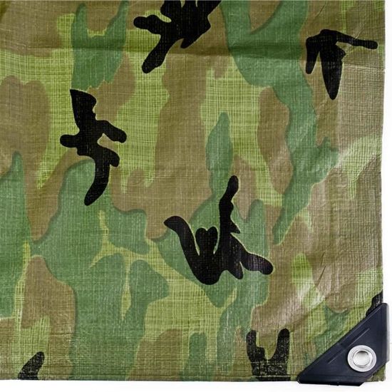 Bâche de camouflage 130 g/m² 3,6 x 5 m 