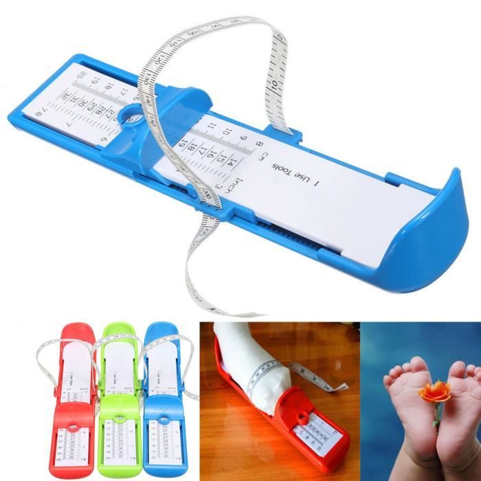 Mesureur De Pied Enfant Syengery - Pour Pointure Précise, Matériau ABS, Rose