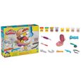 Play-Doh - Cabinet dentaire pour enfants avec 8 Pots de pâte à modeler atoxique aux couleurs assorties - dès 3 ans - Les classiques-5
