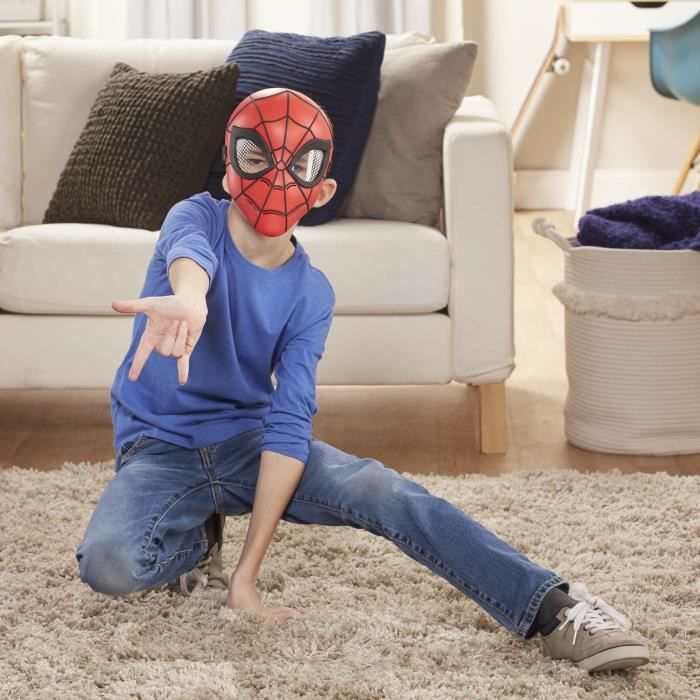Déguisement Spiderman Far from Home Adulte Spiderman Cosplay Masque -  Cdiscount Jeux - Jouets