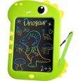 Tablette Dessin Enfant 8,5 Pouces, Ardoise Magique Portable Effaçable pour l'écriture et Le Dessin sans Papier-0