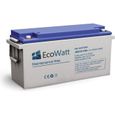 Batterie 150ah 12v Gel décharge Lente-Ecowatt-0