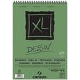 CANSON Album Spirale 50 feuilles XL® Dessin A4 - 160 g-0