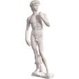 Statue David (1504) en résine de marbre - Design Toscano-0