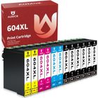 604XL- 12x Cartouches d'encre AUMOK compatible avec EPSON 604 XL Ananas - cartouche encre epson 604 cartouche epson xp2200 xp 2205