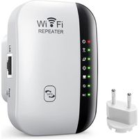 Amplificateur WiFi Repeteur Booster de signal sans fil WiFi extender 300M WLAN 802.11n/g/b