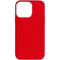 Coque pour iPhone 15 Pro Max Semi-rigide Soft-touch Fast Cover Rouge