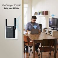 Podazz Répéteur WiFi 1200 Mbps