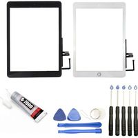 Kit Complet IPad 6 (2018) - Vitre Tactile Digitizer + Stickers Adhésifs