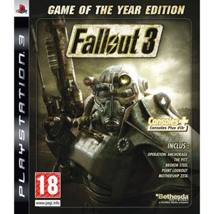 JEU PS3 FALLOUT 3 GOTY Edition / PS3 -