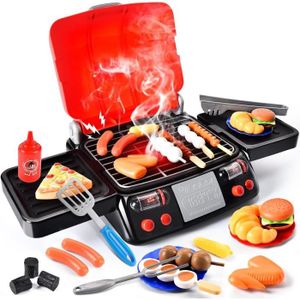 DINETTE - CUISINE Barbecue Grill Set, Jouets pour Barbecue Party, Ac