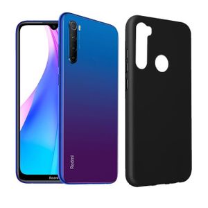Coque silicone gel carbone pour Xiaomi Redmi Note 10 Pro + verre trempe