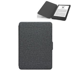 Étui Rabat Fin Pour Kindle (modèle 2022) - Bleu - Activation Automatique, Aimant, Protection Microfibre Étui Rabat Fin Pour Kindle (modèle 2022) - Bleu - Activation Automatique, Aimant, Protection Microfibre