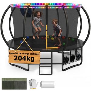 France Trampoline – Panier De Basket Souple Pour Trampoline – Accessoire Amusant Pour Développer Coordination Et équilibre