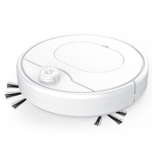 ASPIRATEUR ROBOT blanc - Nettoyeur de sol intelligent et multifonct