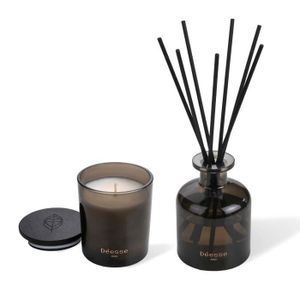 COFFRET CADEAU CORPS Coffret bougie et diffuseur de parfum Déesse White Moonwake - transparent dark brown - 220 g/220 ml