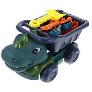 JOUET DE PLAGE Camion vélo de montagne dinosaure pour les enfants jouets d’été d’extérieur jouets de pelle de sable jouets d’été de sable