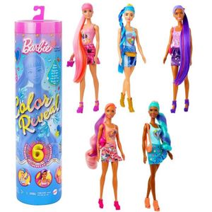 POUPÉE Barbie Color Reveal - Série de poupées total denim