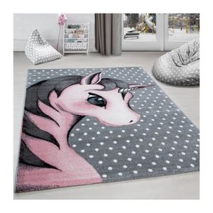 TAPIS Tapis d'enfant design adorable de licorne chambre 