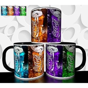 Tasse En Verre Rouge Canette De Coca-Cola 300ml - Design Officiel