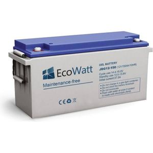 BATTERIE VÉHICULE  Batterie 150ah 12v Gel décharge Lente-Ecowatt