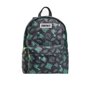 SAC À DOS Sac a dos FORTNITE noir/vert Nouveau Jacob 43 cm