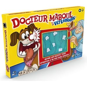 Hasbro Docteur Maboul - Jeu de Societe Docteur Maboul - Jeu Educatif +  Piles alcalines AA Duracell Plus, 1,5V LR6 MN1500, Paquet de 12 :  : Jeux et Jouets