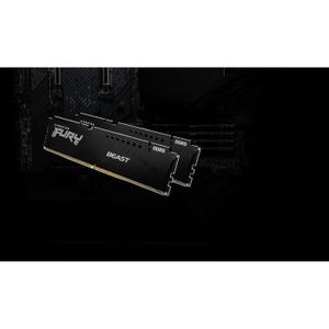 MÉMOIRE RAM Kingston FURY Beast DDR5 128Go 5200MT/s CL40 DIMM 