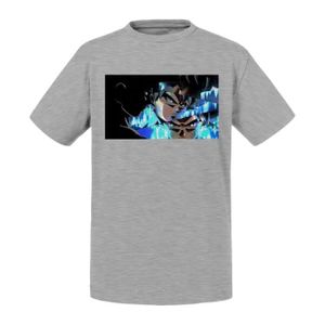 T-SHIRT T-shirt Enfant Gris Dragon Ball Super Son Goku Dét