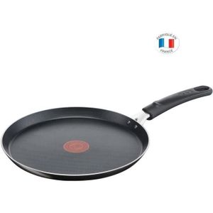 Cookart Lot Poêle 24 cm + Crêpière 25 cm - Rouge à prix pas cher