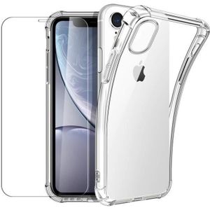 Vitre de protection sans teint pour iPhone 11, iPhone XR