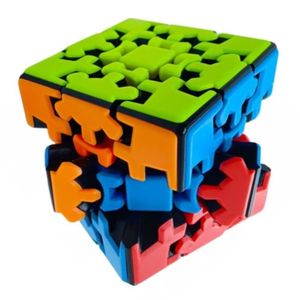 PUZZLE VGEBY 3x3x3 Gear Puzzle Toy 3x3x3 Bloc Éducatif Jo