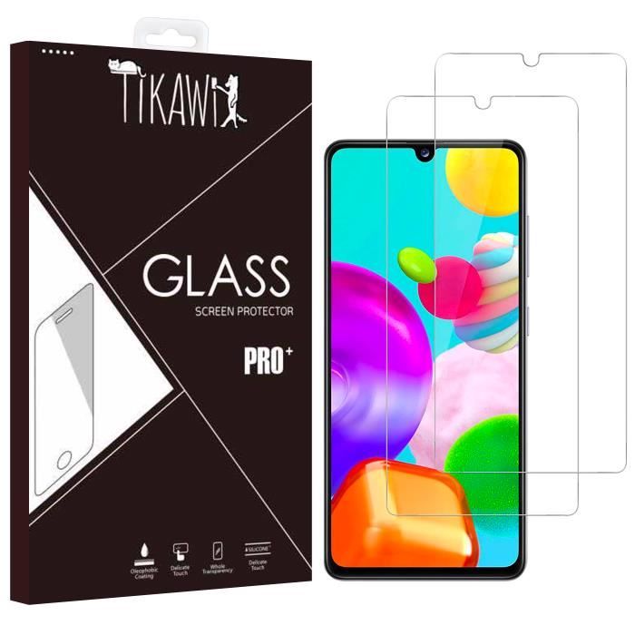 Vitre verre trempé protection intégrale Samsung Galaxy A41 TM Concept®