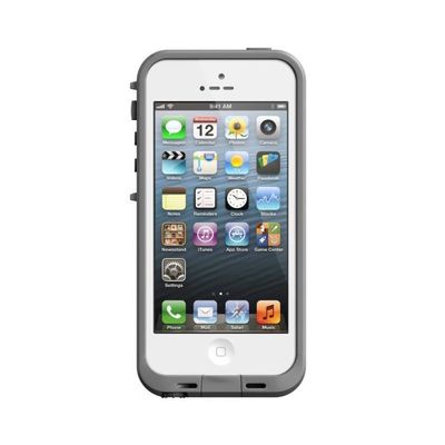 Coque Apple iphone 5 / 5S / 5SE design Chat Tigre Blanc fond gris Et Alors  ! - Coque et étui téléphone mobile - Achat & prix
