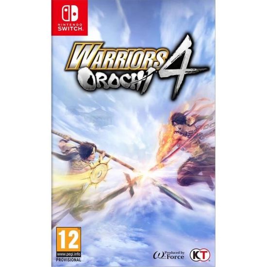 Jeu d'action - Tecmo Koei Games - Warriors Orochi 4 - PS4 - Cartouche - Octobre 2018