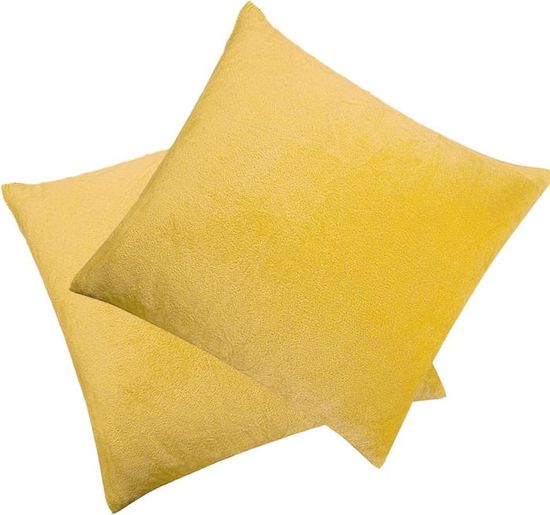 Tosleo Lot De 2 Housses De Coussin Carrées En Velours Gris 45x45 Cm - Style Rustique Élégant Pour Canapé Et Lit
